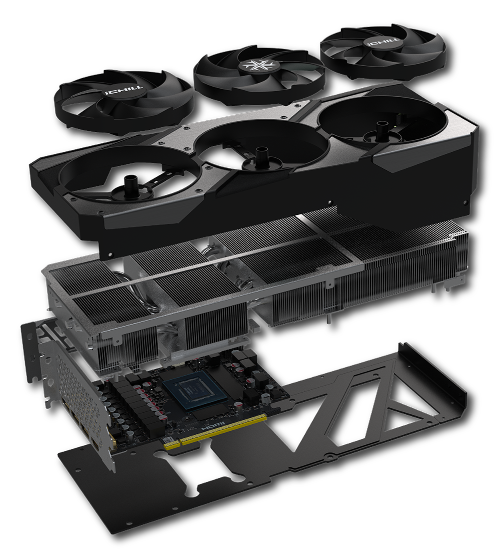 INNO3D GEFORCE RTX™ 5070 TI ICHILL X3 | INNO3D - GRAPHICS CARDS